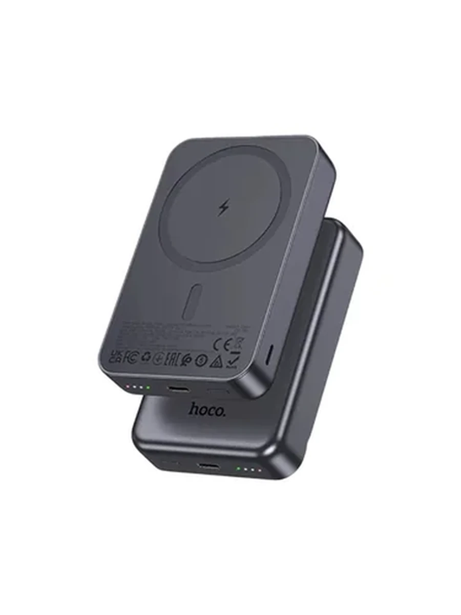 Power Bank HOCO J160A Original PD20W magnetic power bank(10000mAh)(CCC) (metal gray)