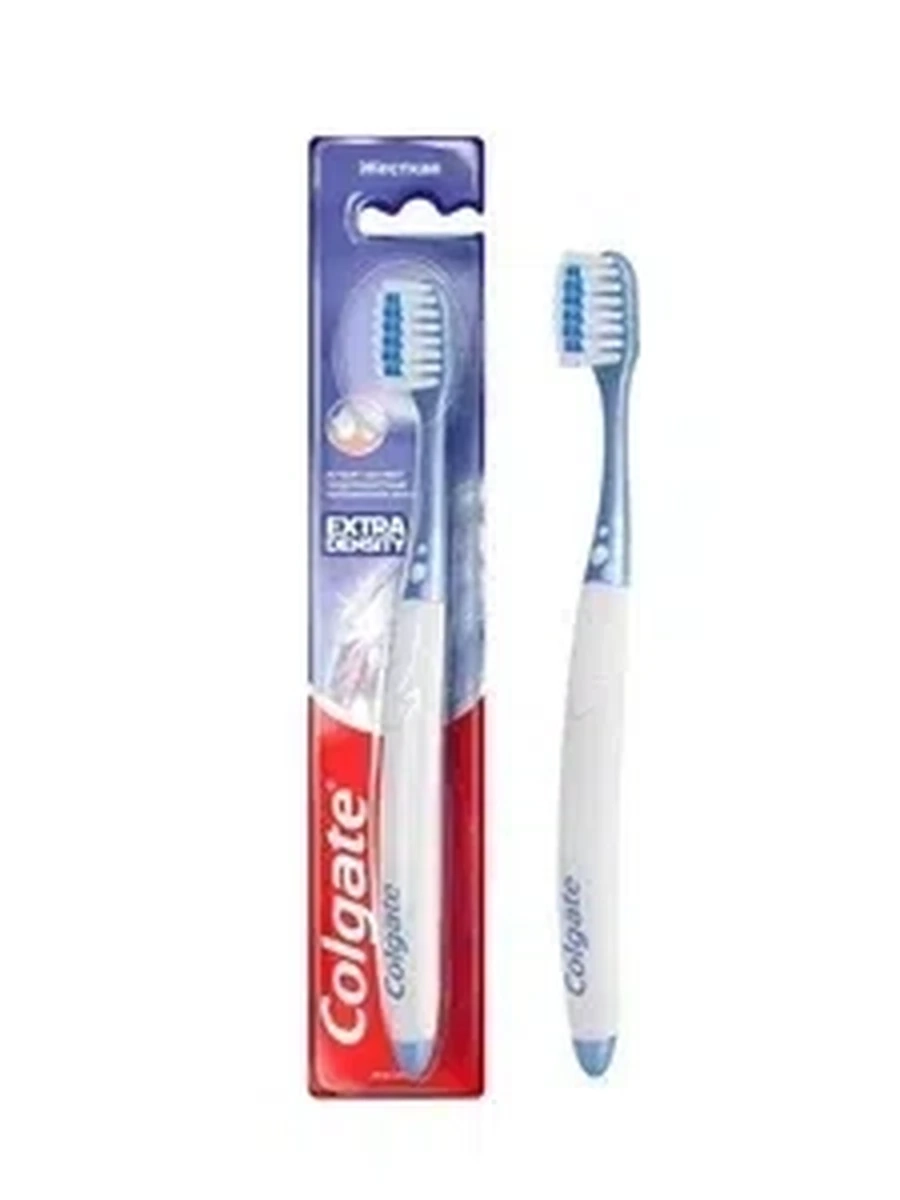 Зубная щетка Colgate extra density жесткая 1шт
