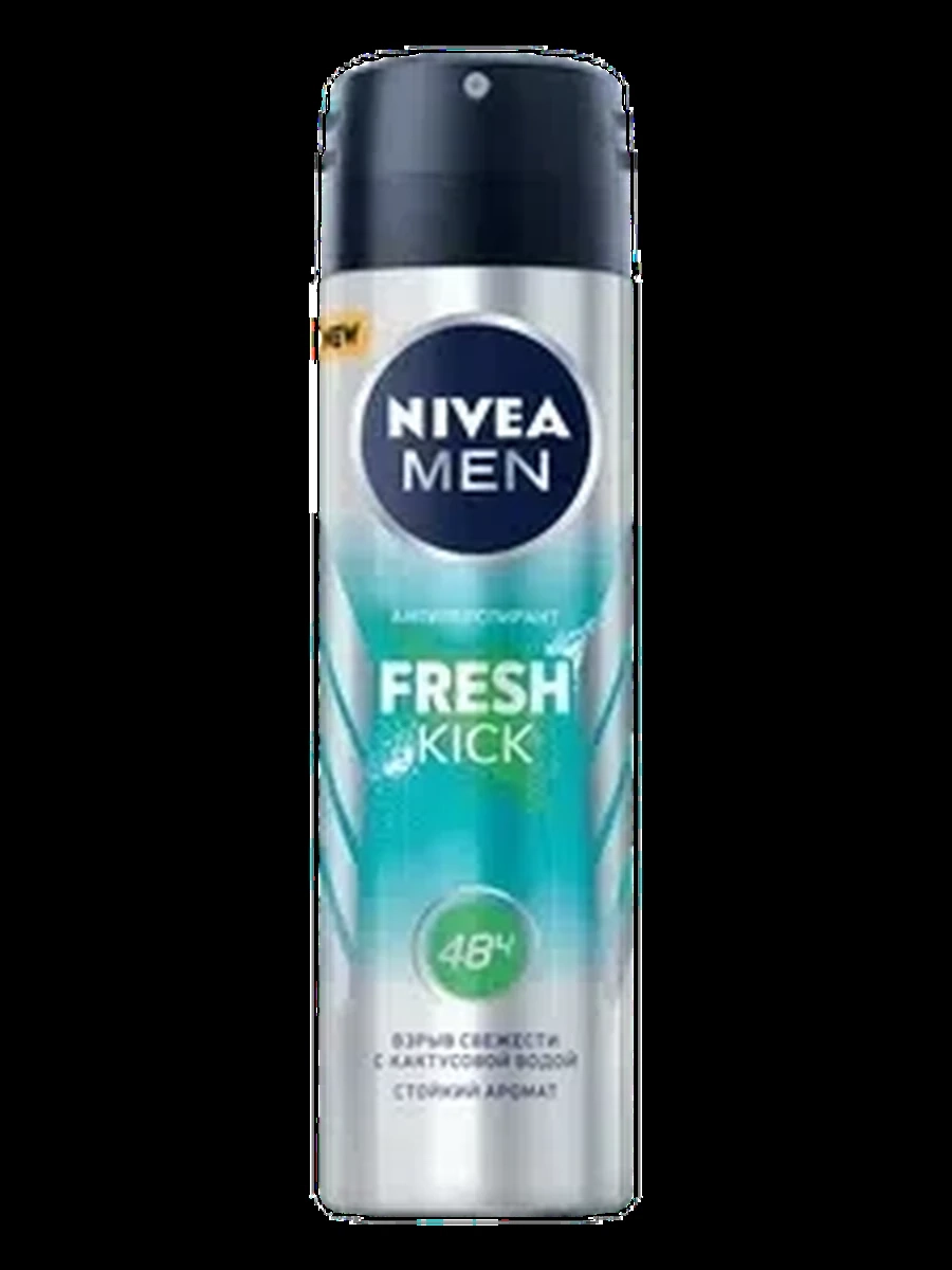 ДЕЗОДОРАНТ NIVEA FRESH KICK МУЖСКОЙ СПРЕЙ 150МЛ