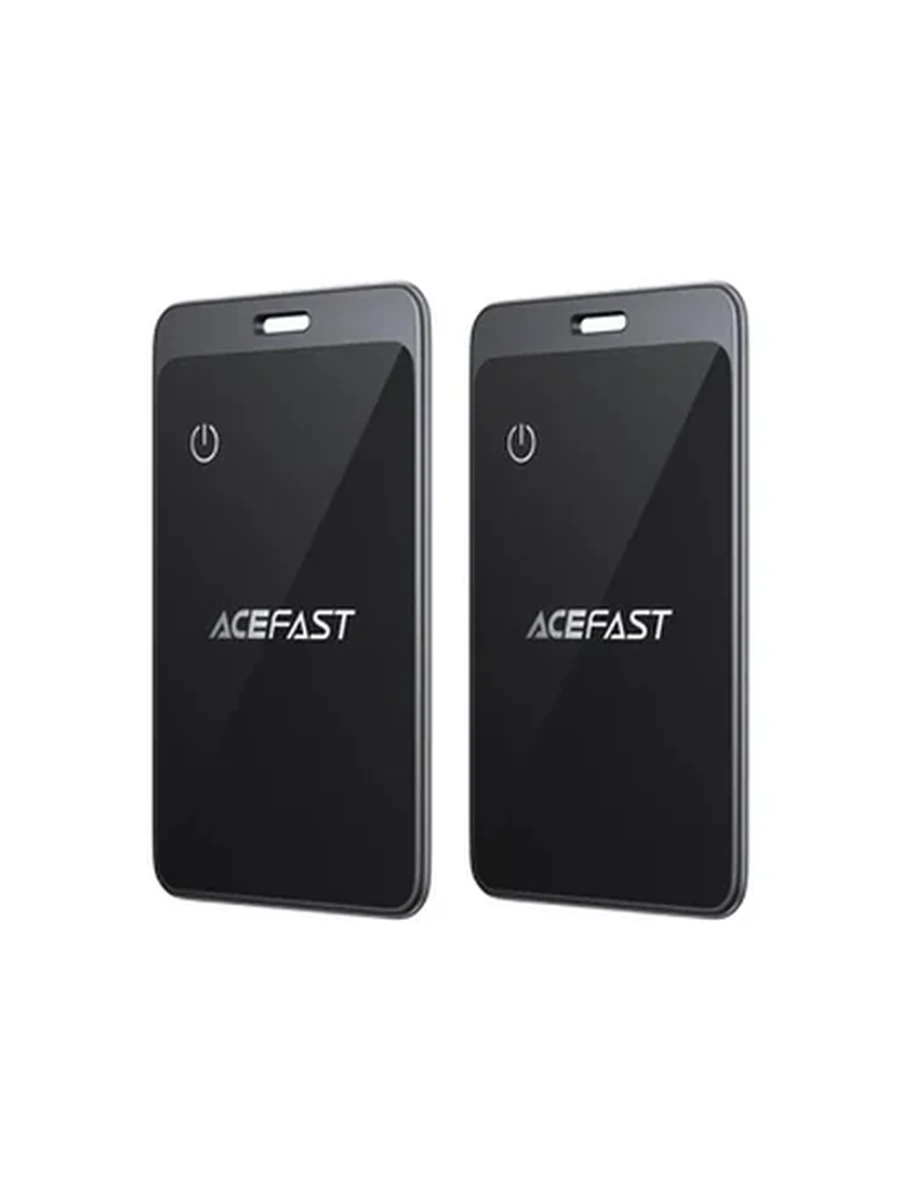 Air Tag ACEFAST S3 metal card positioning device set of 2 metal gray