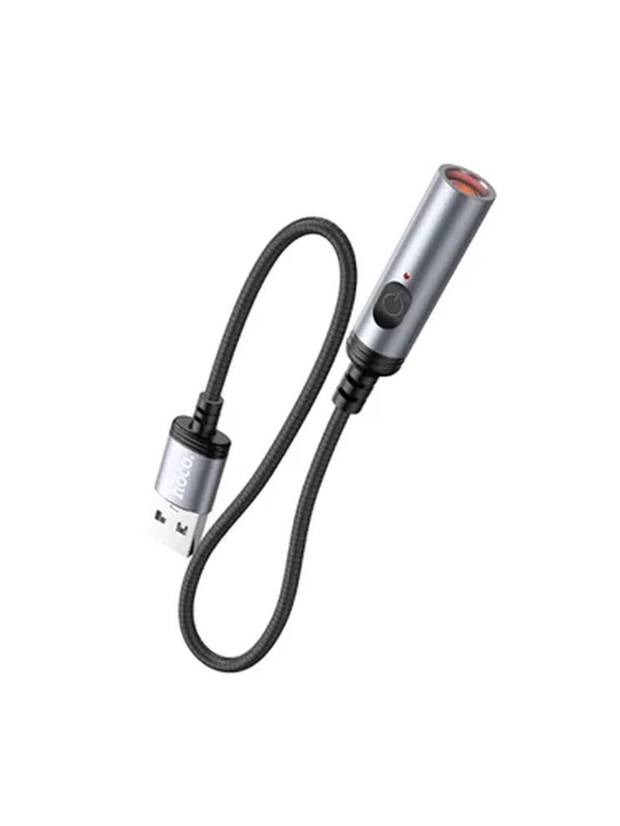 Мини-прикуриватель HOCO UA30 USB mini cigarette lighter black