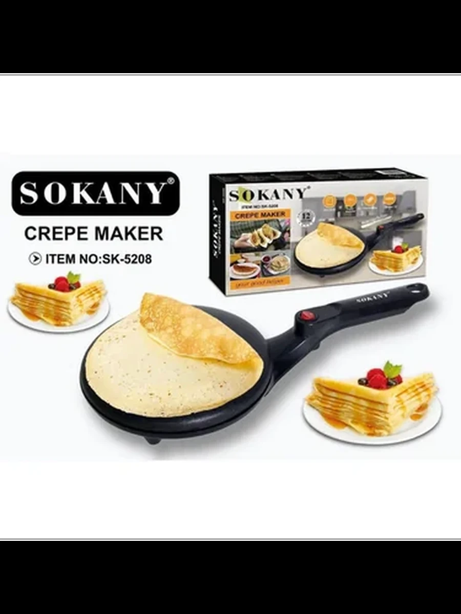 Электрическая блинница Sokany