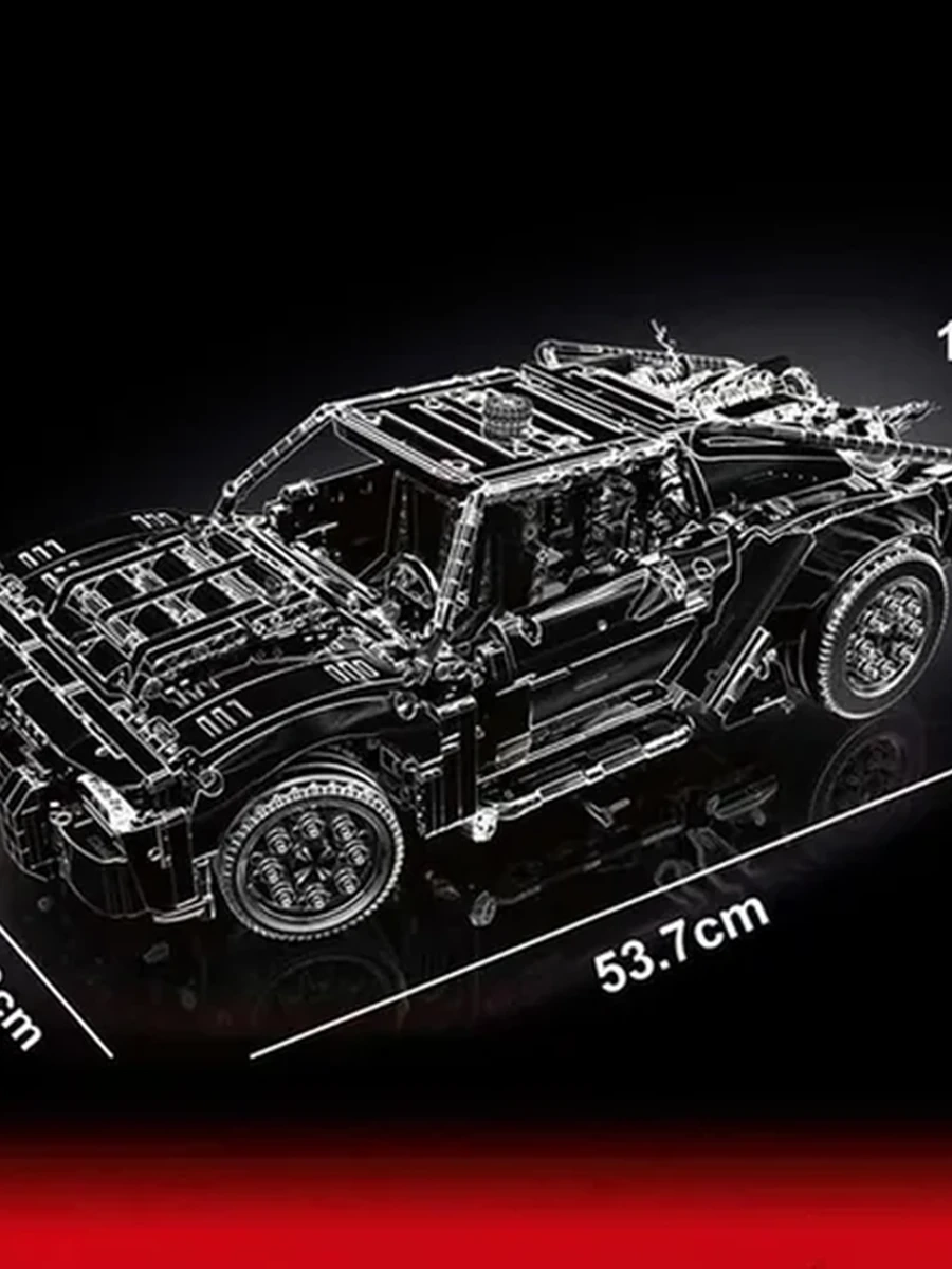 T5029-Конструктор 1:10 Drift Bat Tank (статичная) (1828+ деталей) №3