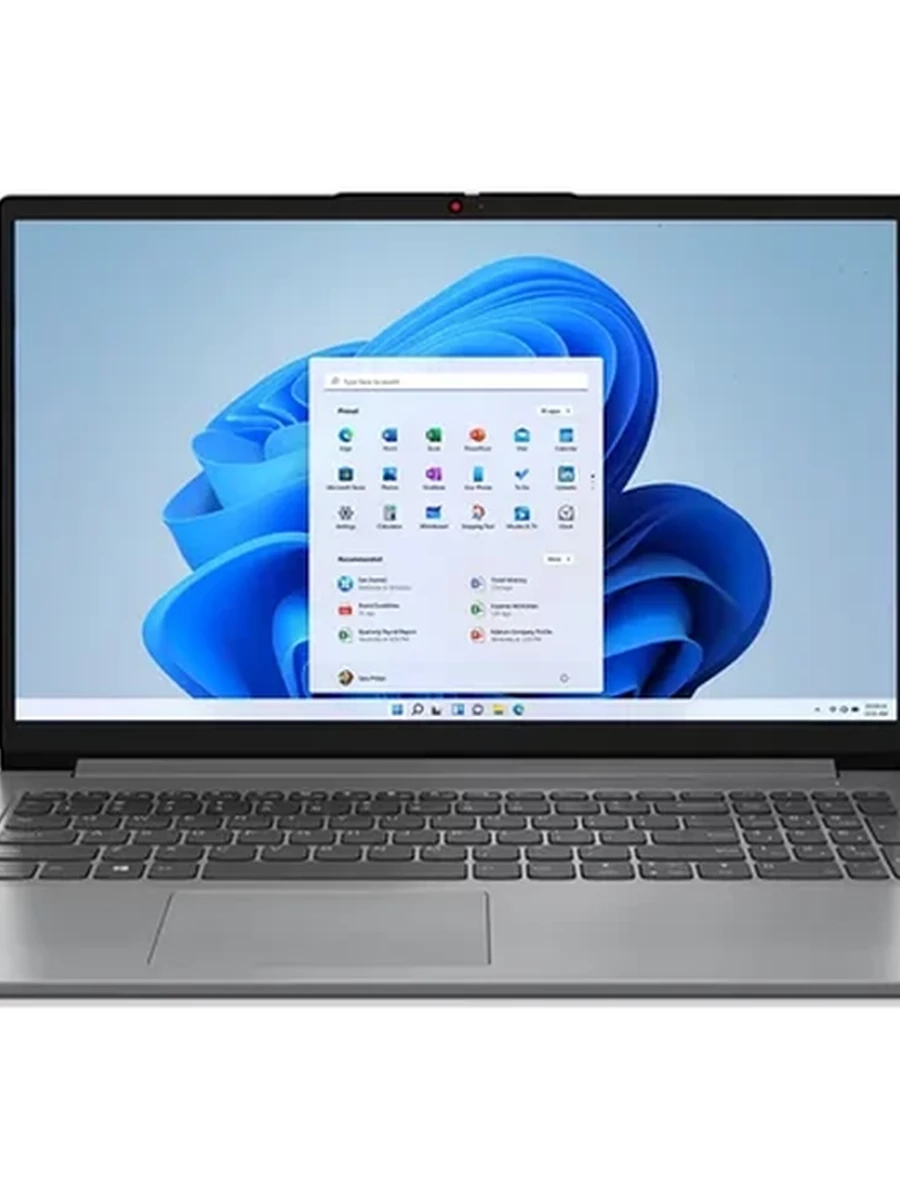 Ноутбук Lenovo IdeaPad 1 [15.6"], (Intel Core i5-1335U 10/12, 4.60ГГц, 12МБ, 10нм), 40ГБ DDR4, 500ГБ NVME, 15.6" 1920x1080, NO, Серый