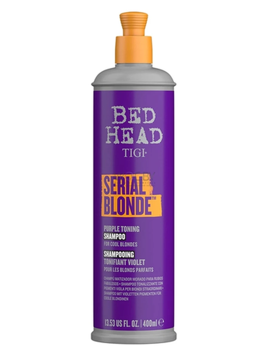 TIGI .шампунь для блондинок Purple Toning 400мл