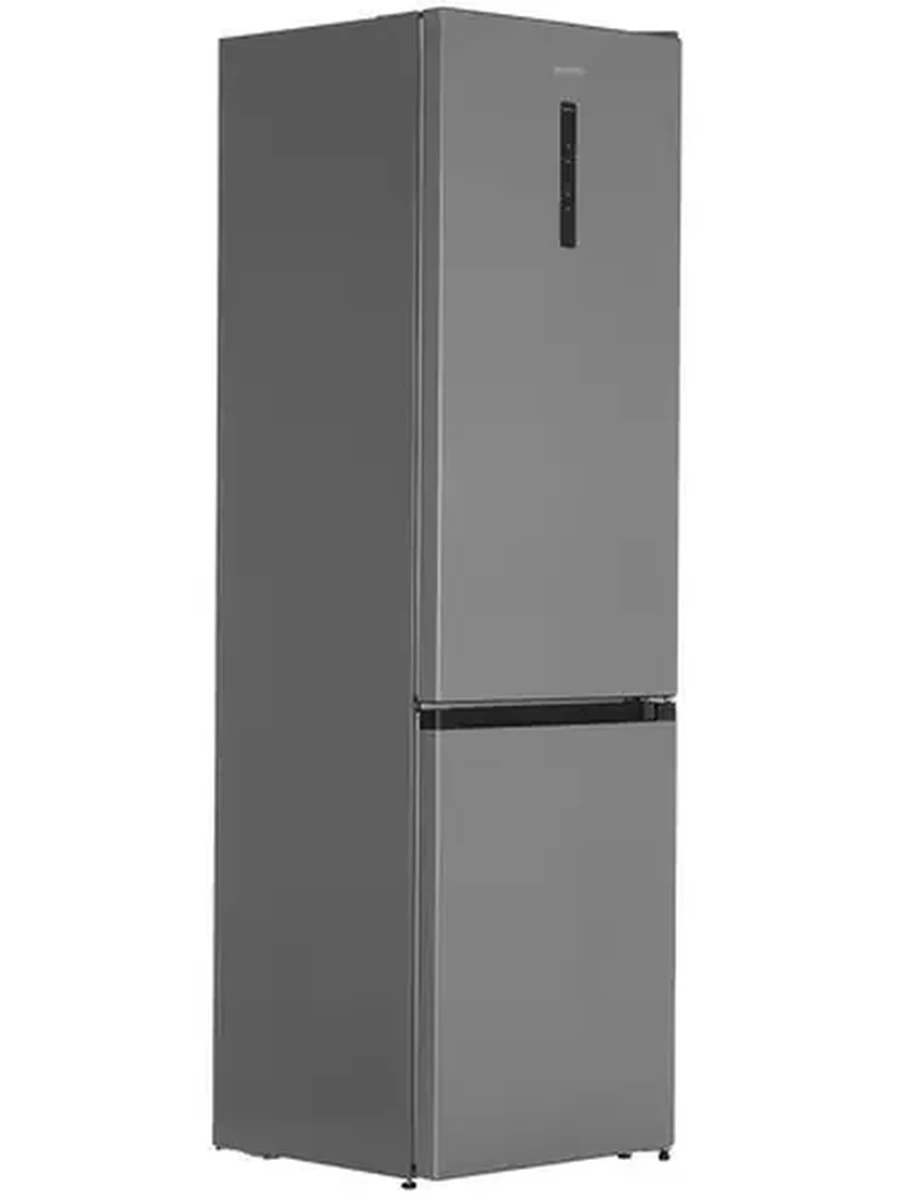 Холодильник Gorenje NRK6202AXL4 [НМК/60х200х59.2/331л/ХК-NoFrost/МК-NoFrost/Зона свежести/Дисплей] Серебристый