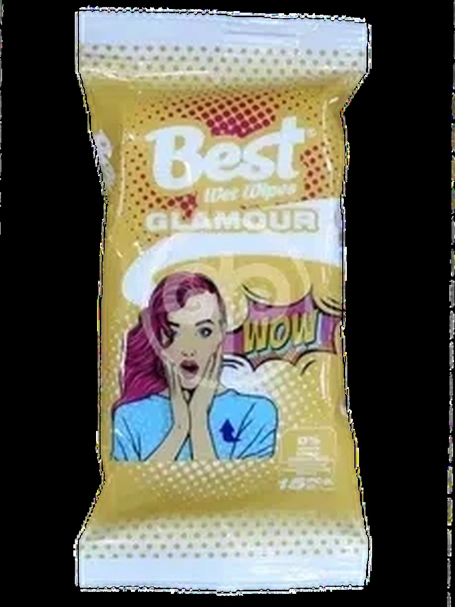 Салфетки Best Glamour 15шт