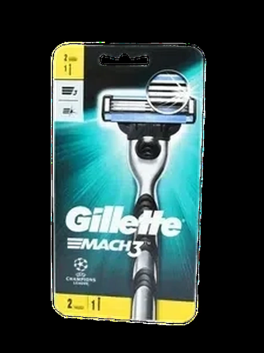 Станок д/бритья gillette mach3 +2шт