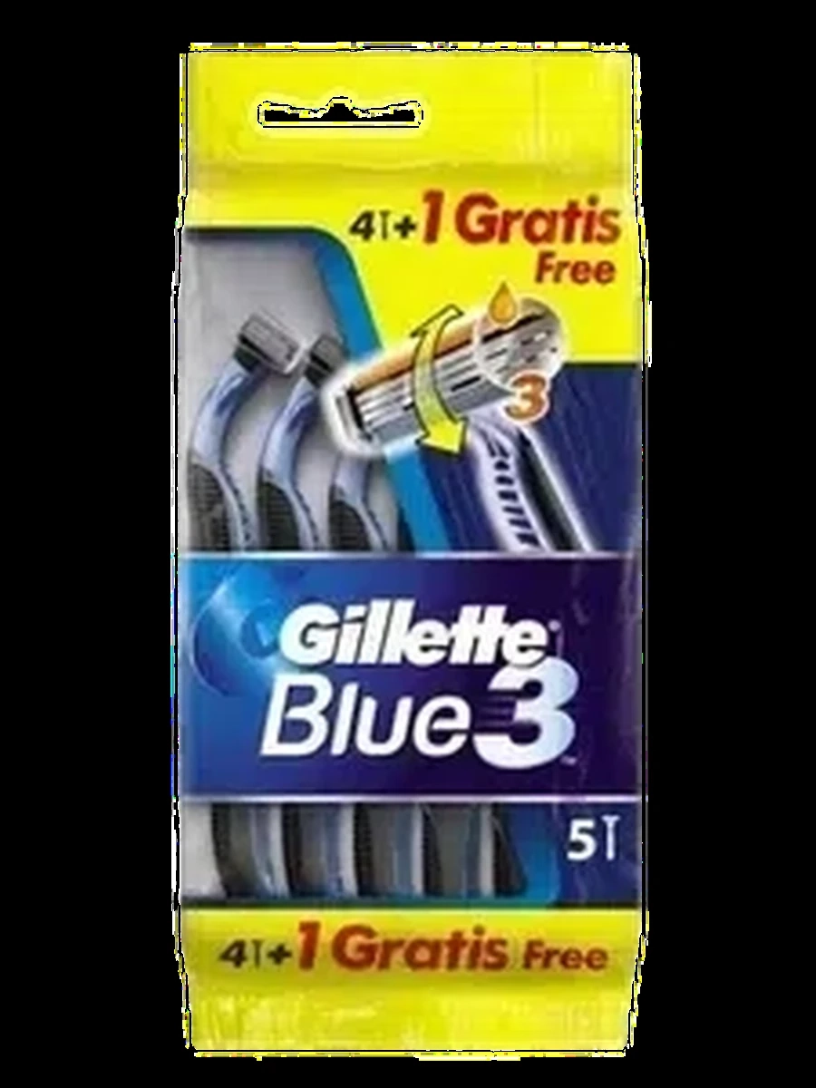 Станок Gillette Blue 3 4шт