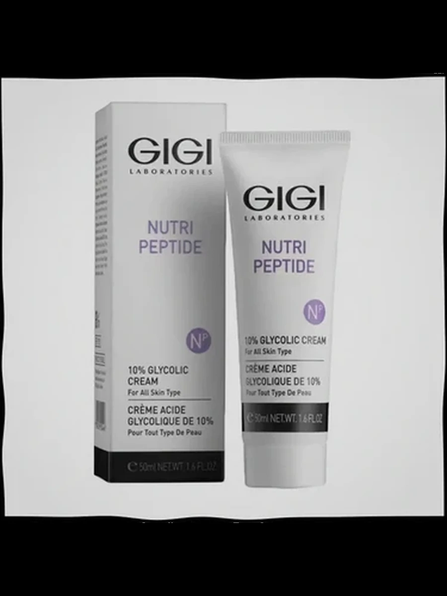 GIGI NUTRI PEPTIDE крем с 10% гликолевой кислотой 50мл