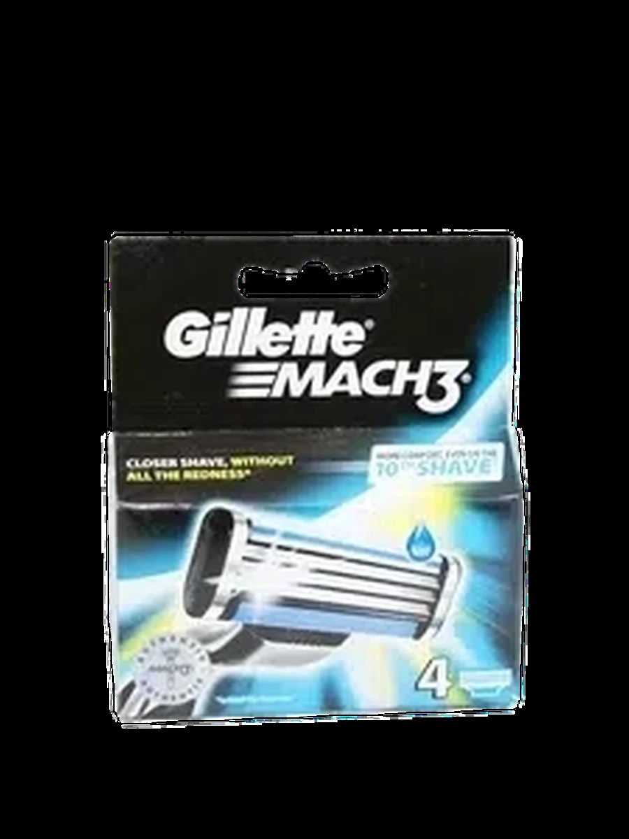 Картридж Gillette Mach3 4шт