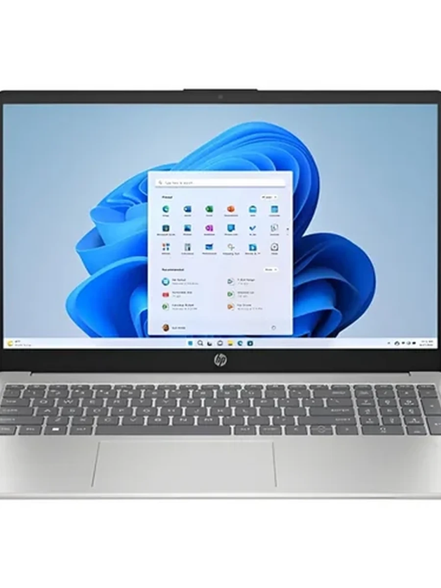 Ноутбук HP Laptop 15 [15.6" FC / FD], (AMD Ryzen 7 7730U 8/16, 4.50ГГц, 16МБ, 7нм), 24ГБ DDR4, 1000ГБ NVME, 15.6" IPS 1920x1080, NO, Серебристый