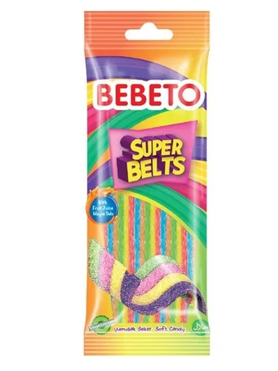 МАРМЕЛАД BEBETO SUPER BELTS 75ГР
