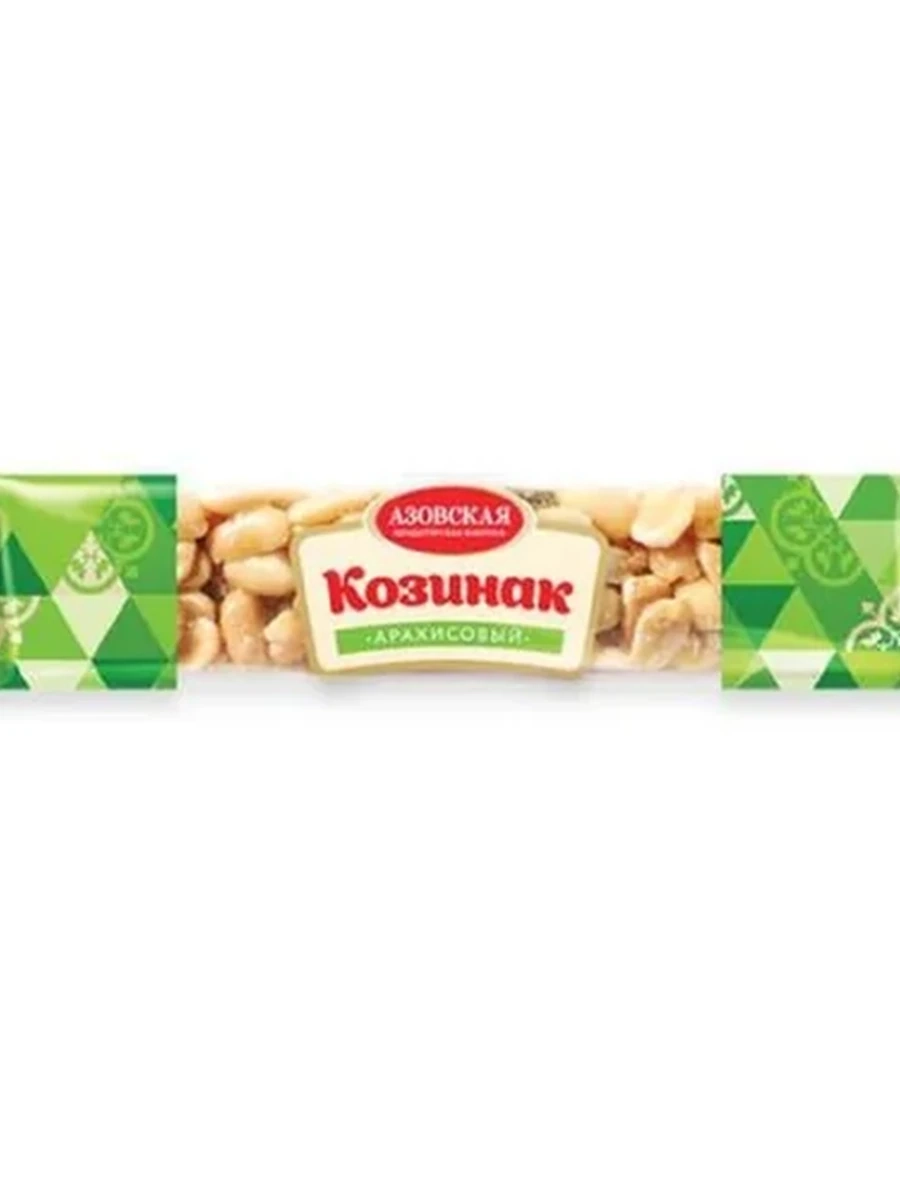 Козинак Азовская КФ арахис 60гр