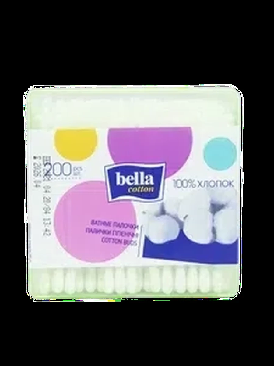 Палочки Aquella ватные 200шт