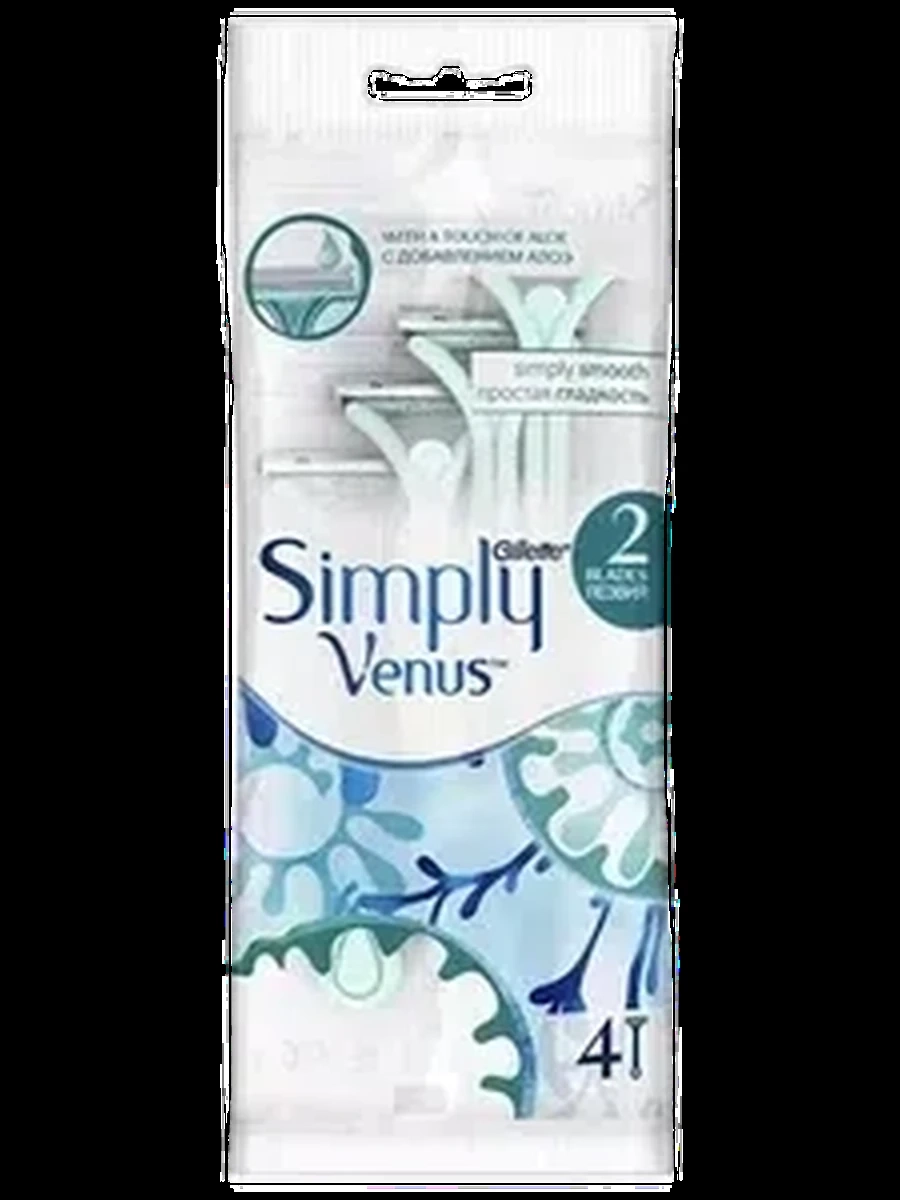 СТАНОК Д/БРИТЬЯ GILLETTE SATIN CARE FOR WOMEN 4ШТ