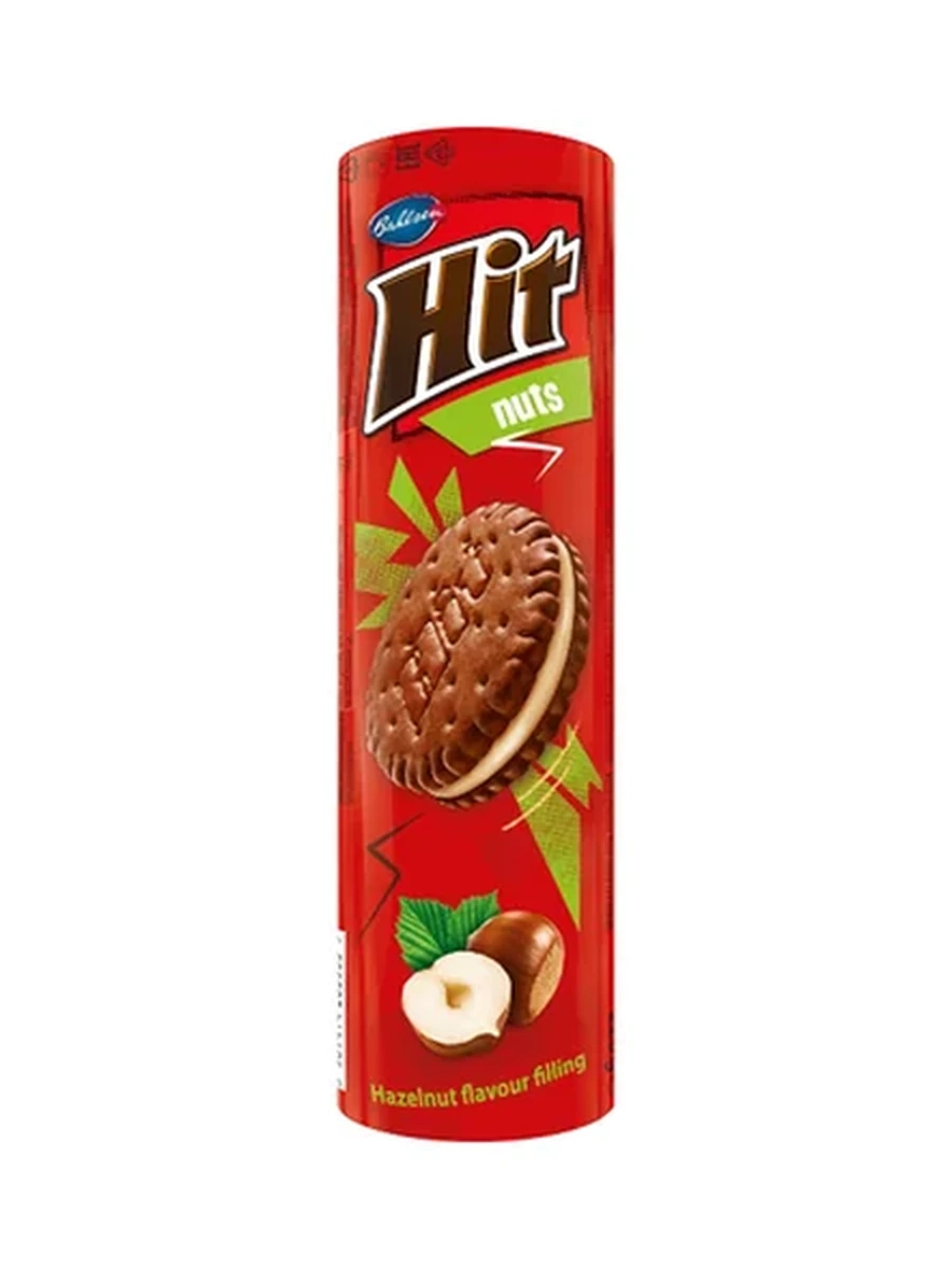 ПЕЧЕНЬЕ HIT HAZELNUT 220ГР