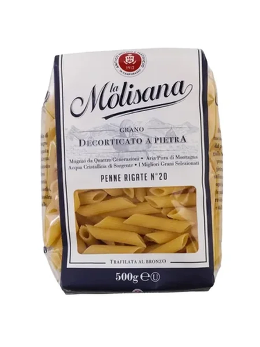 МАКАРОНЫ LA MOLISANA ПЕННЕ РИГАТЕ №20 500ГР