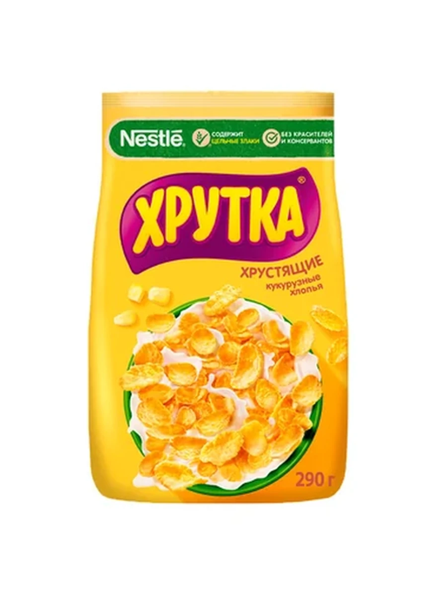 ГОТОВЫЙ ЗАВТРАК NESTLE ХЛОПЬЯ 290ГР
