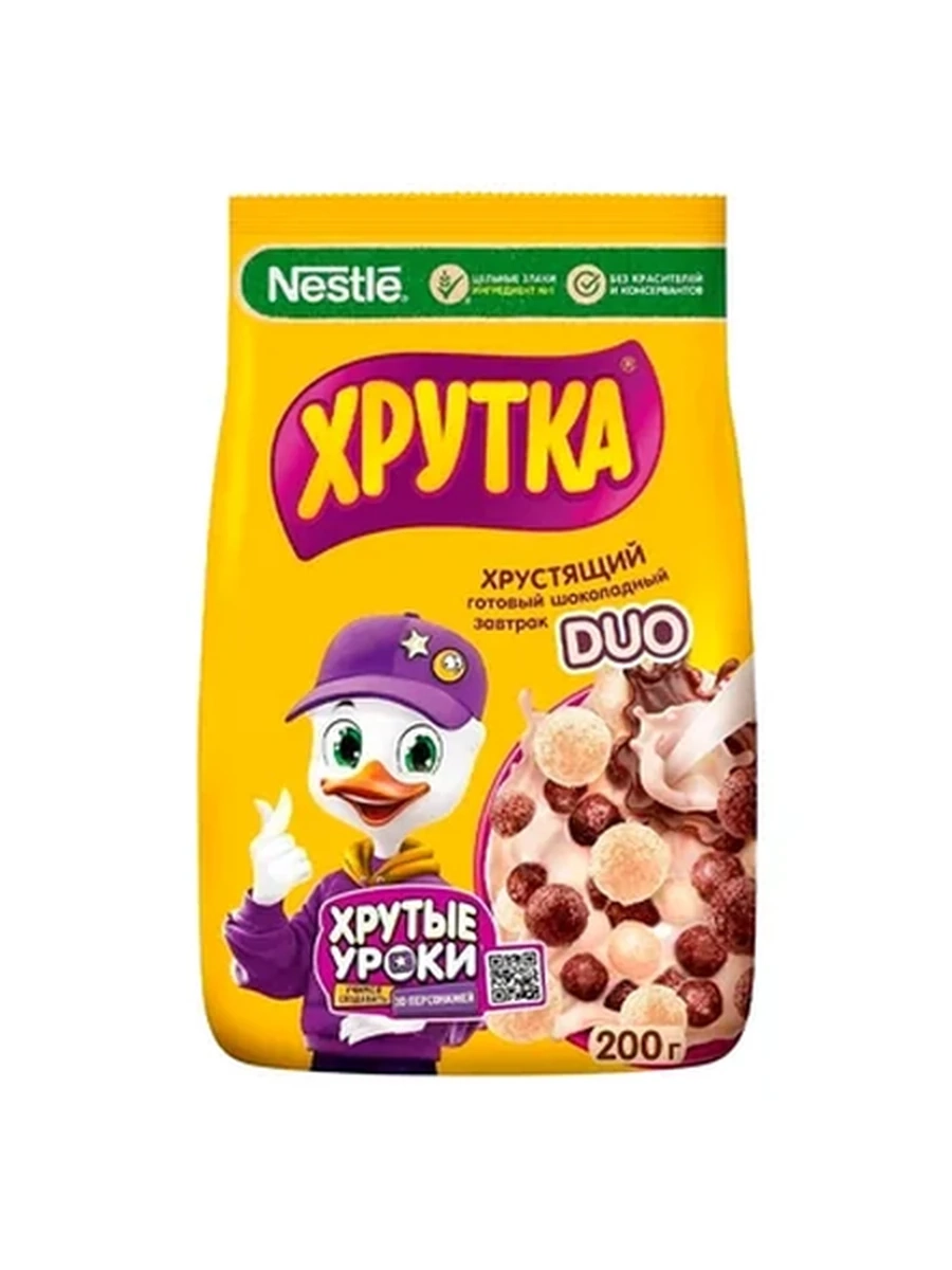 ГОТОВЫЙ ЗАВТРАК NESTLE ДУО ШАРИКИ 200ГР