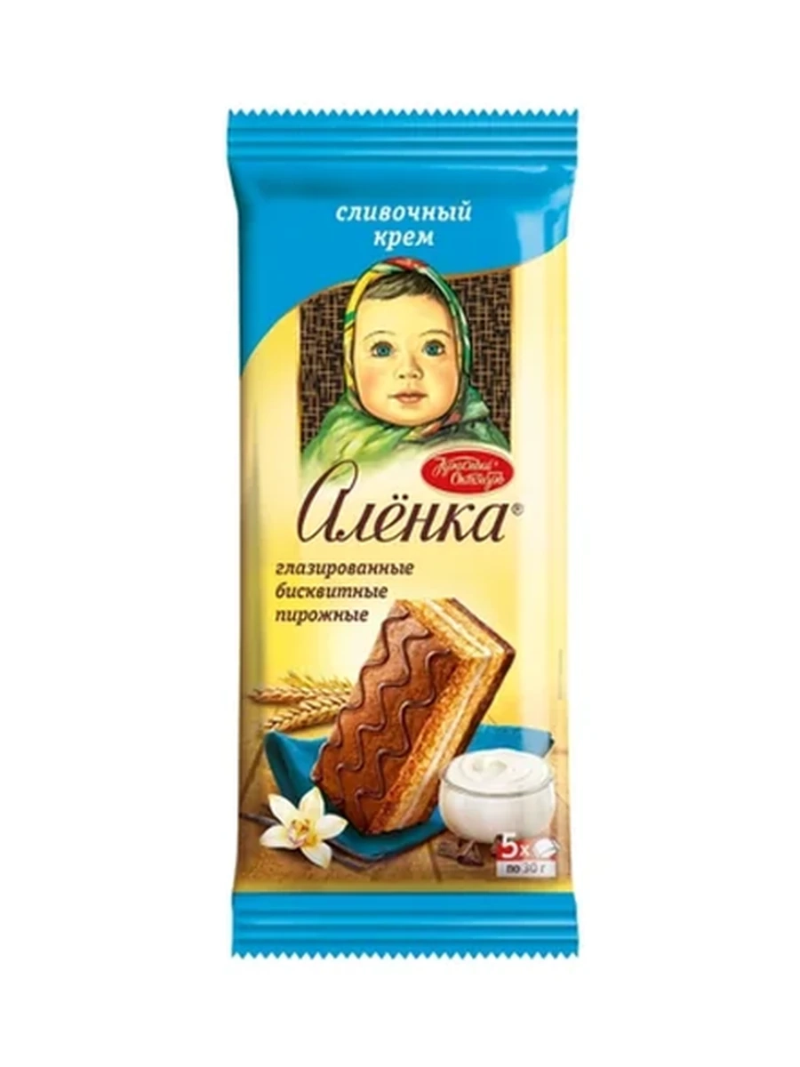 ПИРОЖНОЕ БИСКВИТНОЕ АЛЕНКА 150ГР