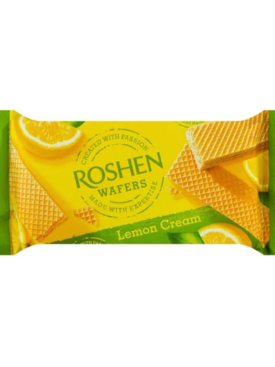 ВАФЛИ ROSHEN WAFERS ЛИМОН 216ГР