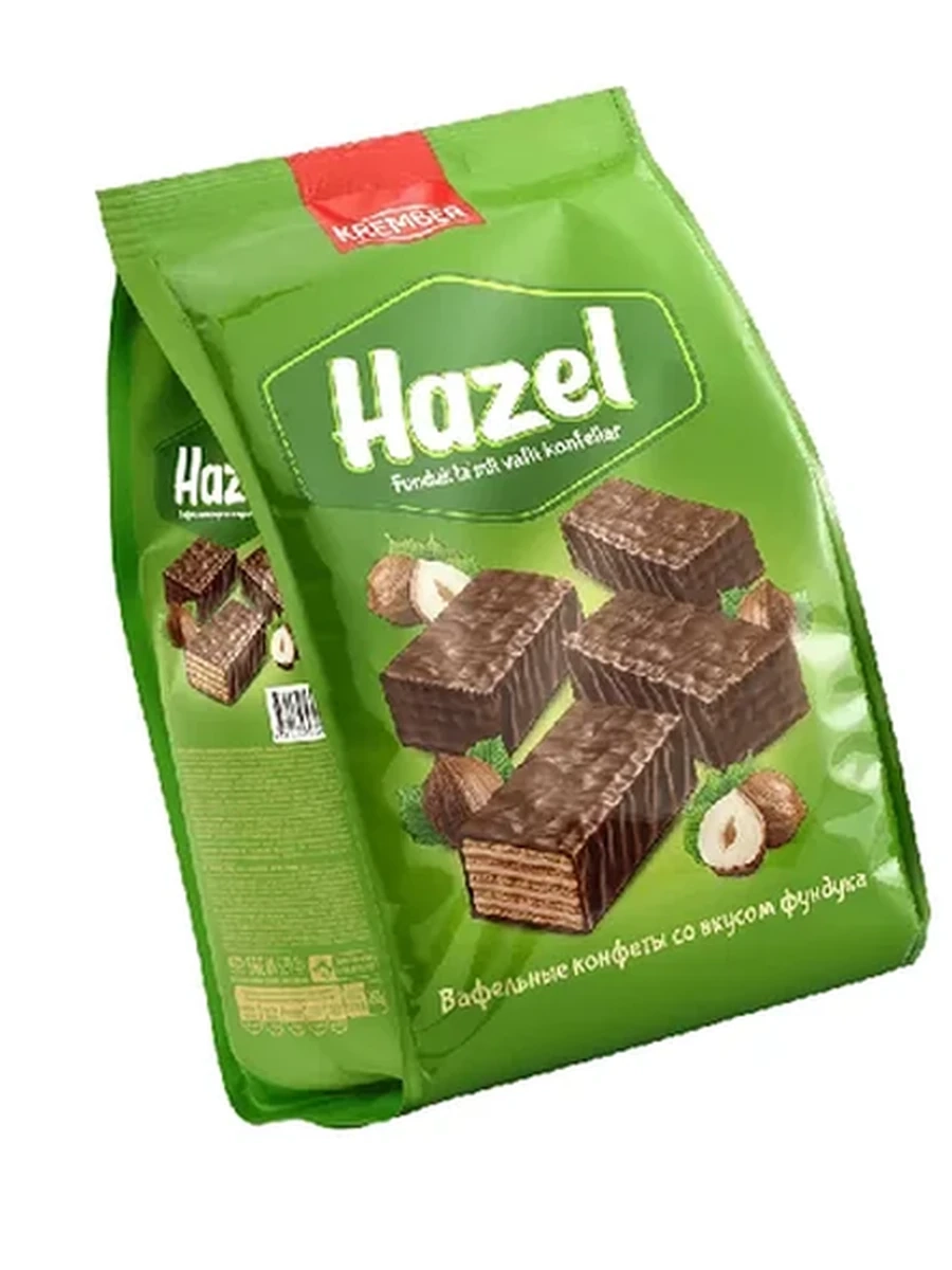 ВАФЛИ ГЛАЗИРОВАННЫЙ HAZEL KREMBER 255ГР