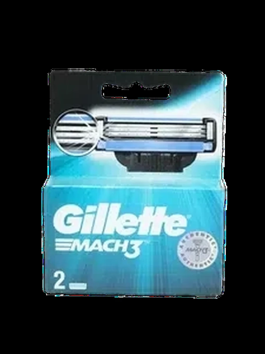 Кассета Gillette Mach3 2шт