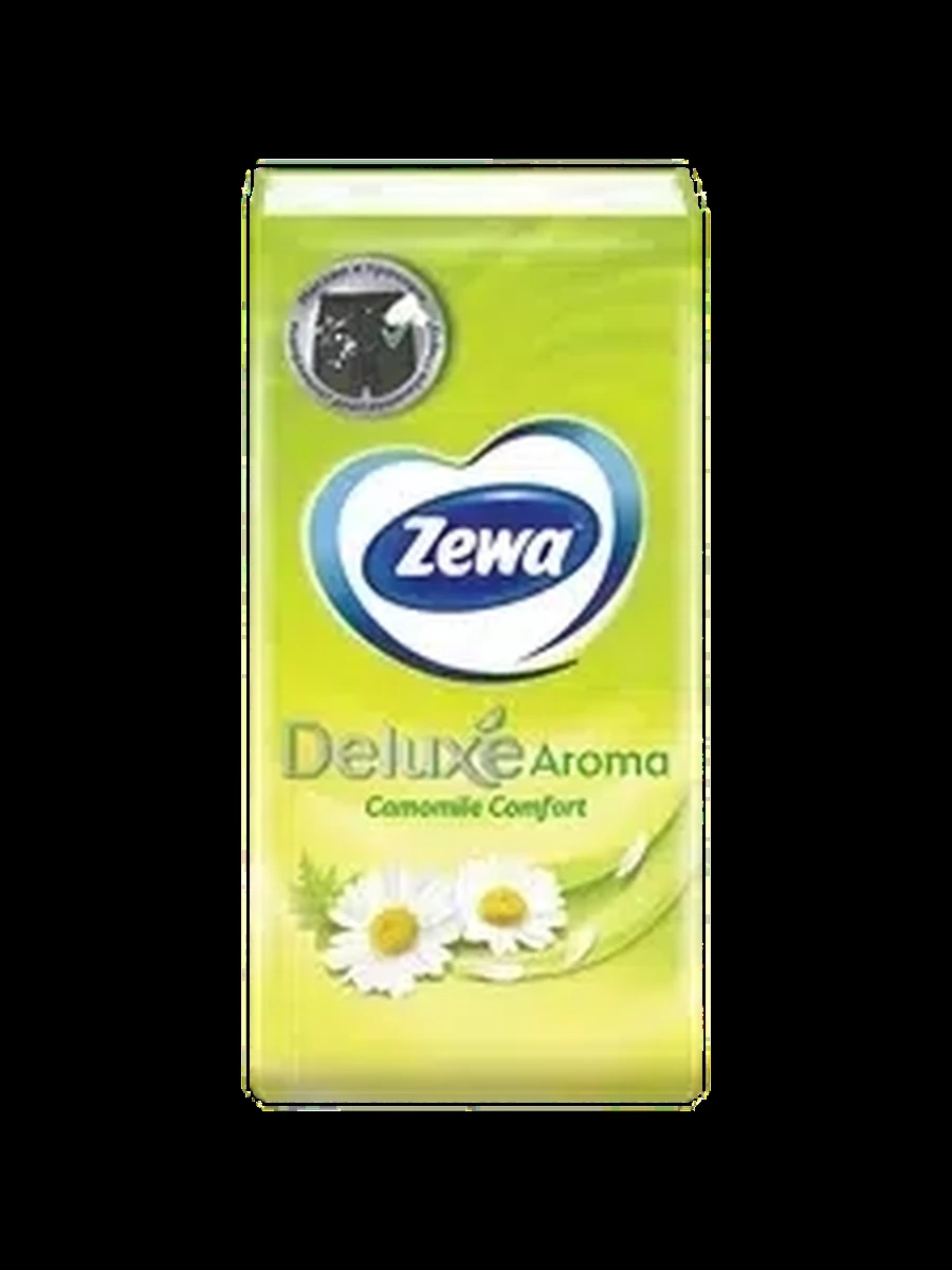 Платочки Zewa camomile 10шт