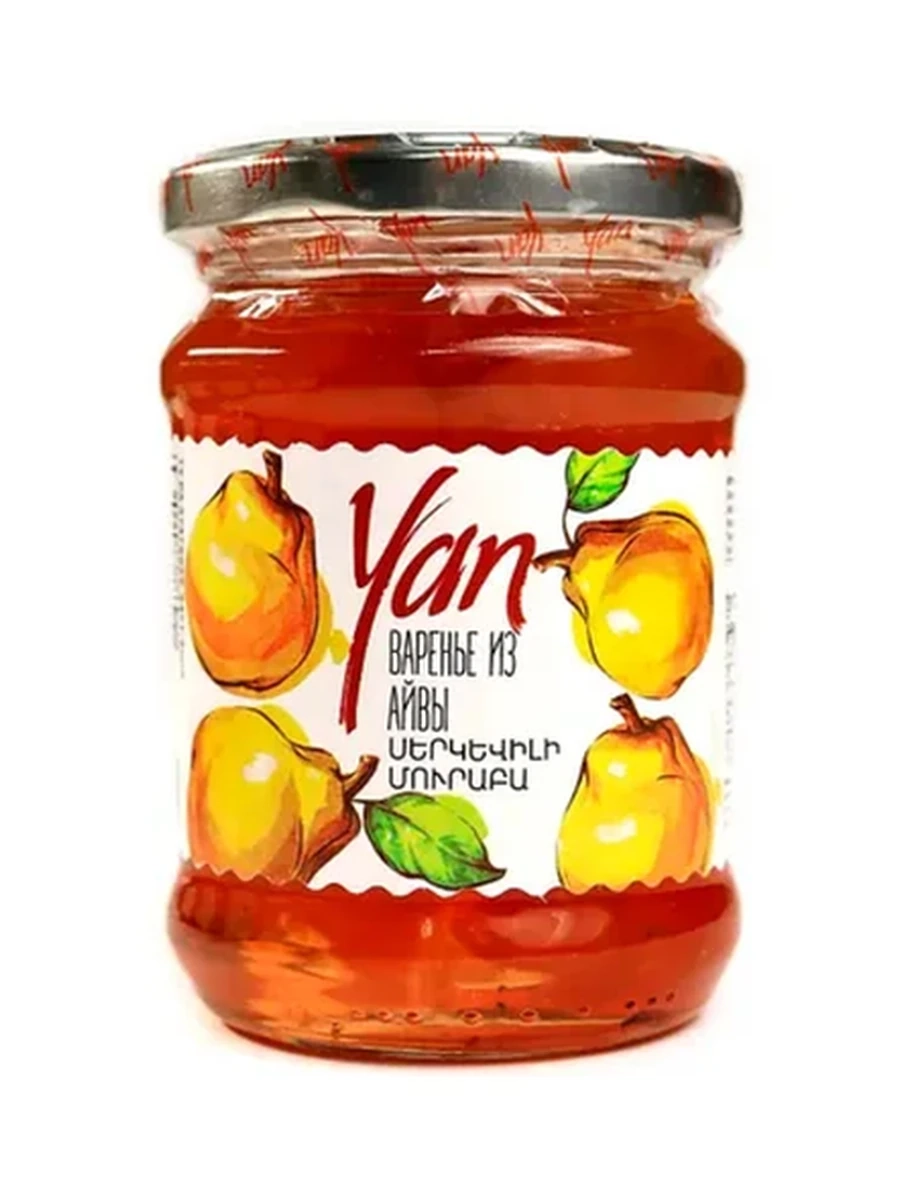 ВАРЕНЬЕ YAN ИЗ АЙВЫ СТ/Б300Г