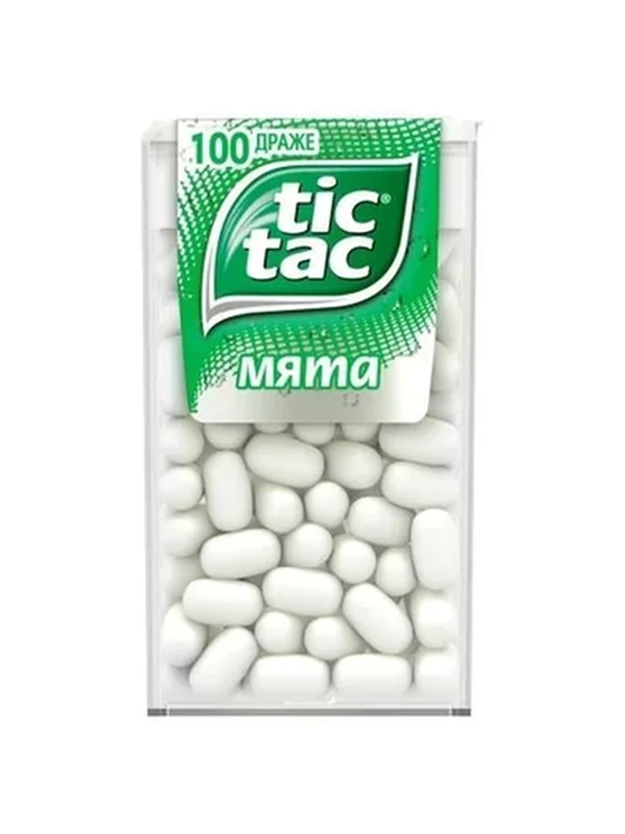 ДРАЖЕ TIC TAC МЯТА 49ГР