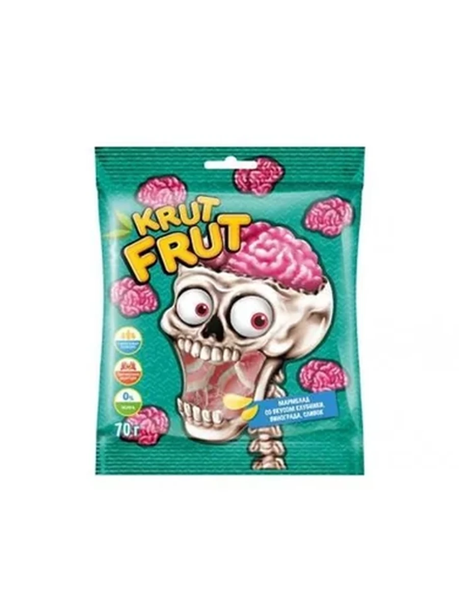 МАРМЕЛАД ЖЕВАТЕЛЬНЫЙ KRUTFRUT МОЗГ 70ГР