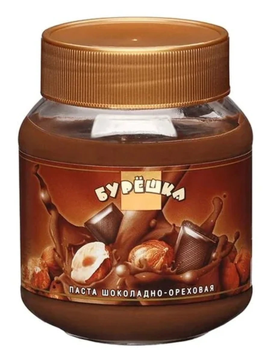 ПАСТА ОРЕХ/ШОК БУРЁШКА 350ГР