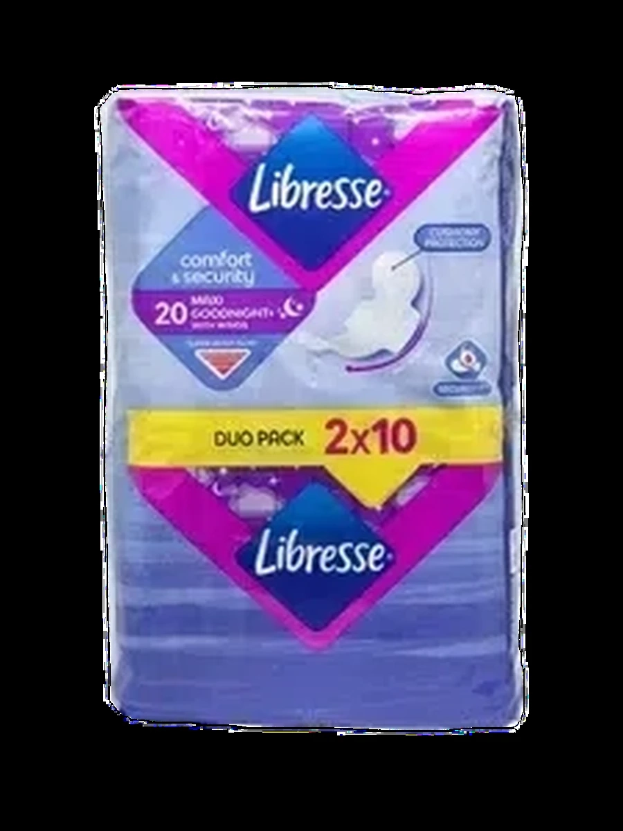 ПРОКЛАДКА LIBRESSE MAXI GOOD NIGHT 20ШТ