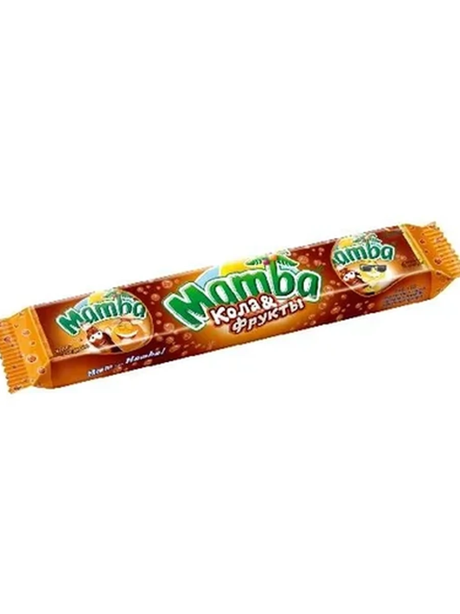 Конфета Mambaкола фрукты 79,5гр