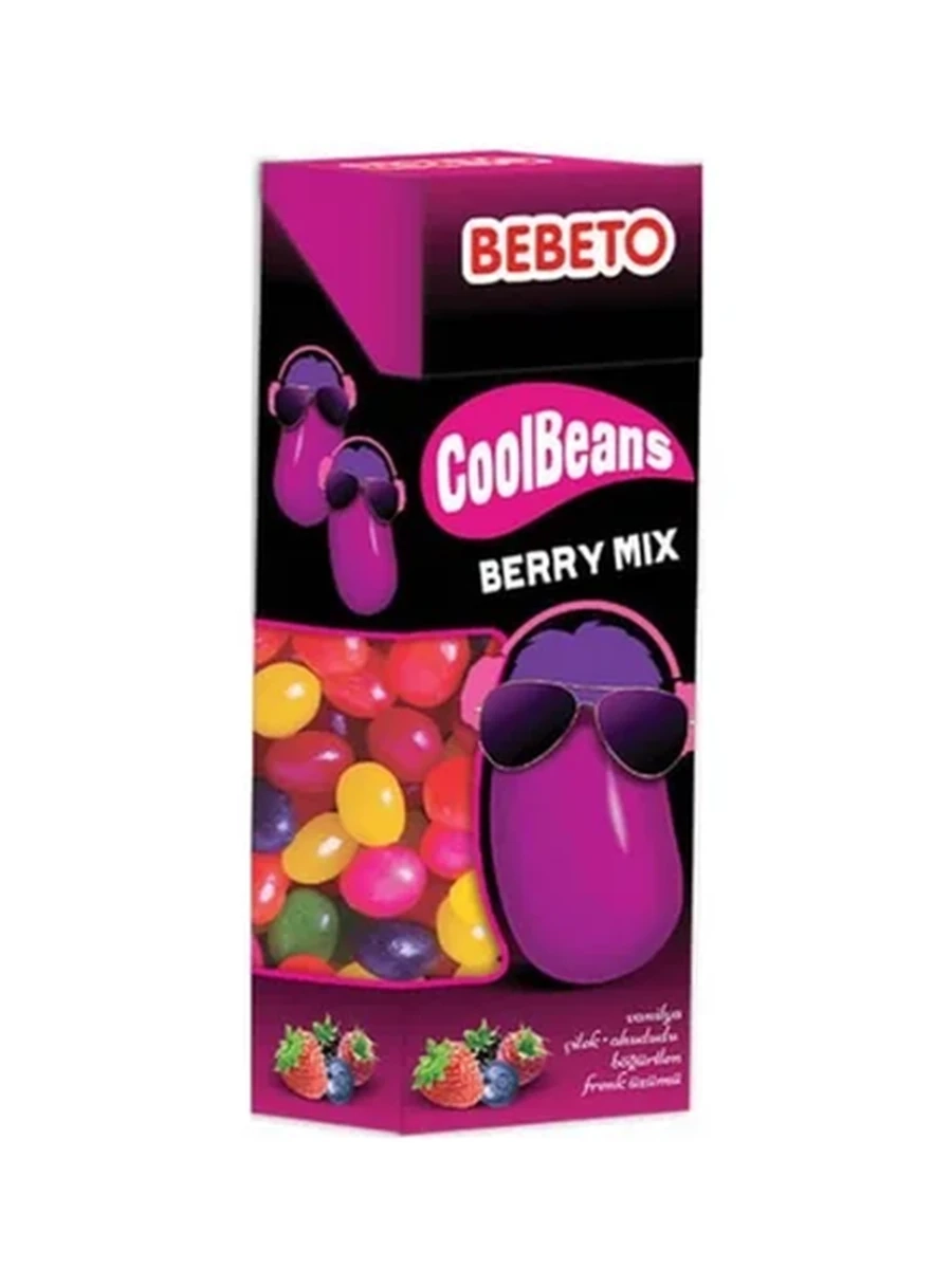 МАРМЕЛАД BEBETO COOL BEANSS ЯГОДЫ 36ГР