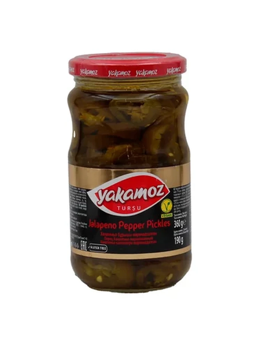 Перец Yakamoz tursu jalapeno 370гр