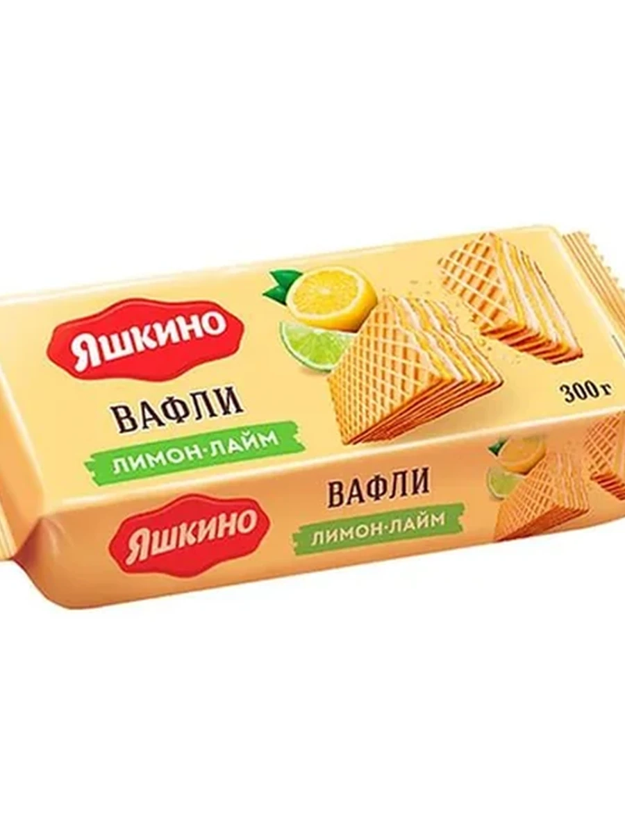 ВАФЛИ KDV ЛИМОН-ЛАЙМ 300ГР