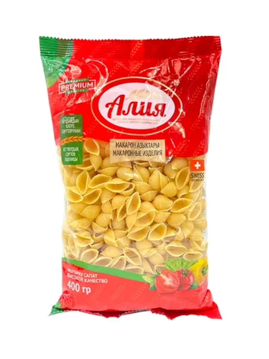МАКАРОНЫ АЛИЯ УЛИТКИ 400ГР