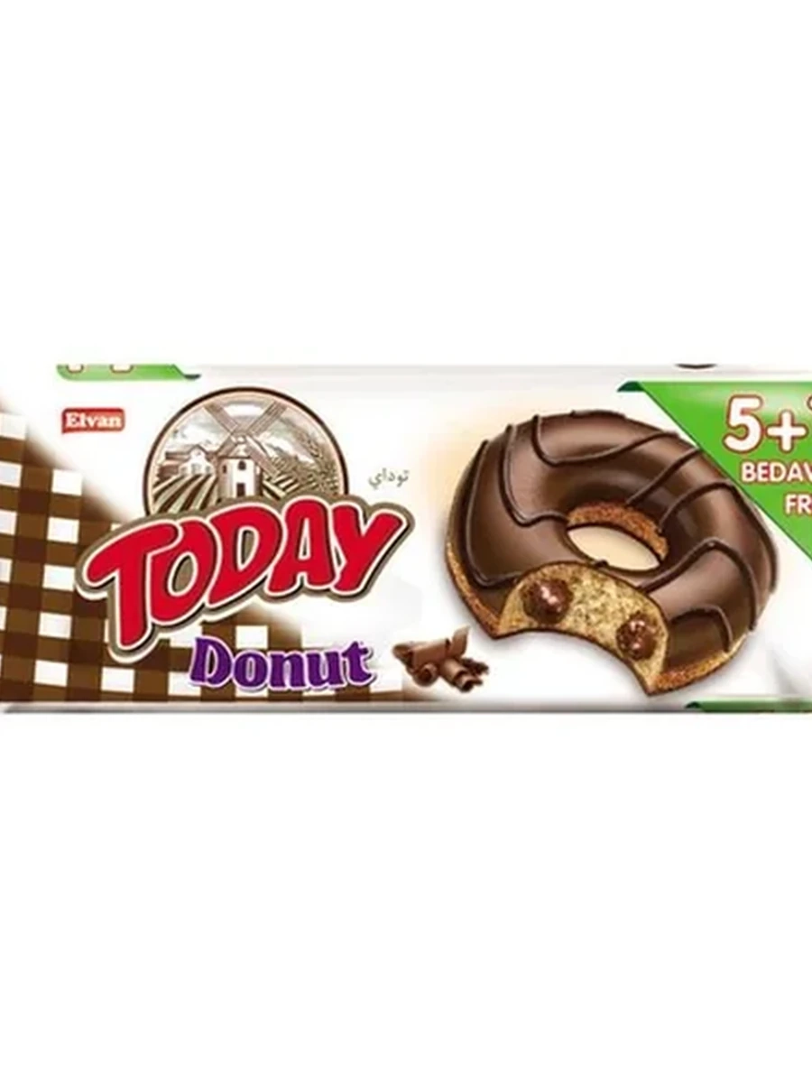 Бисквит Today Donut 5*150гр