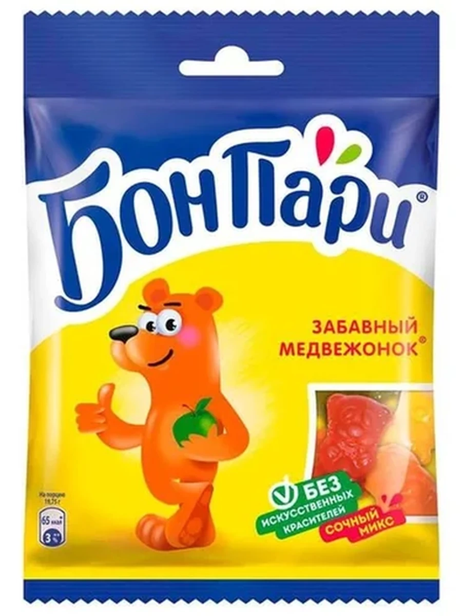 Бон Пари Забавный Медвежонок 75гр