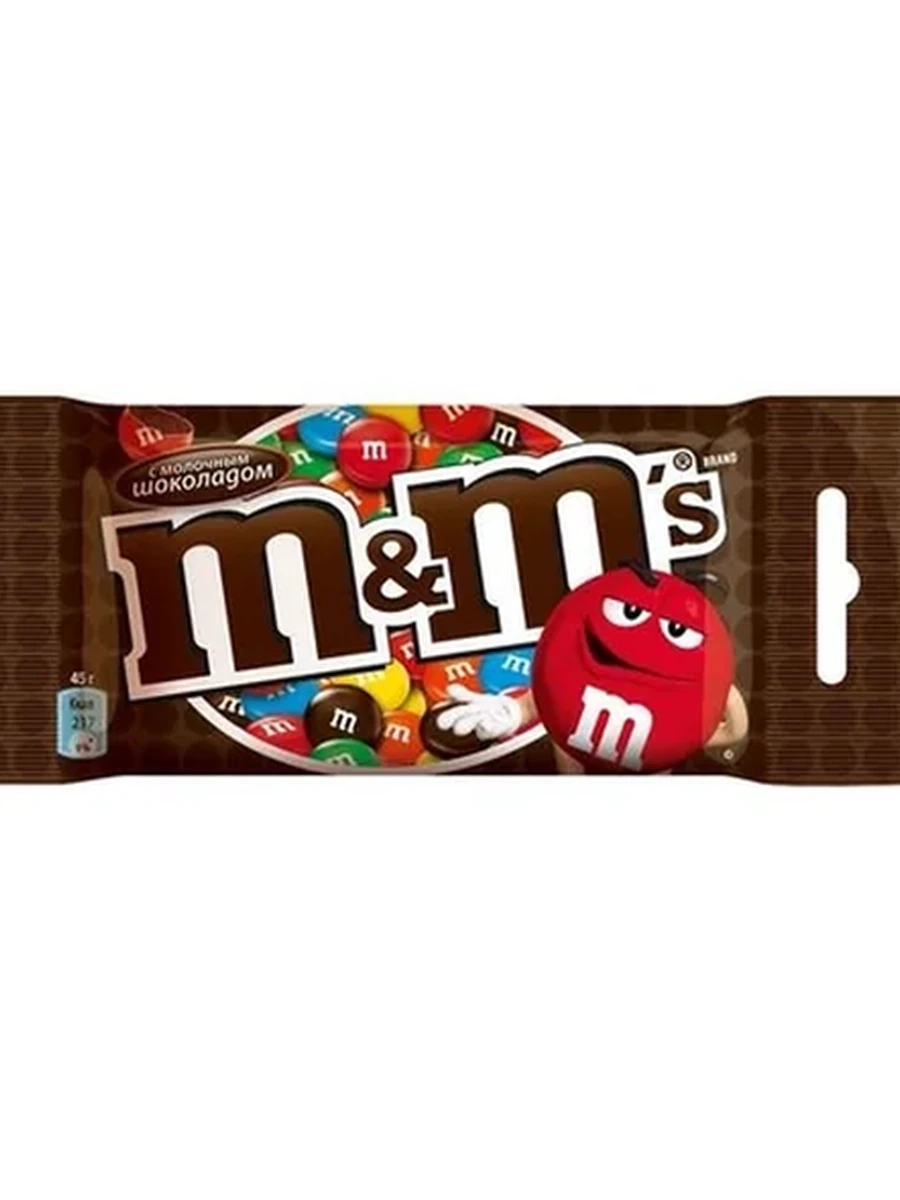 Драже М&M's мол/шок 45гр
