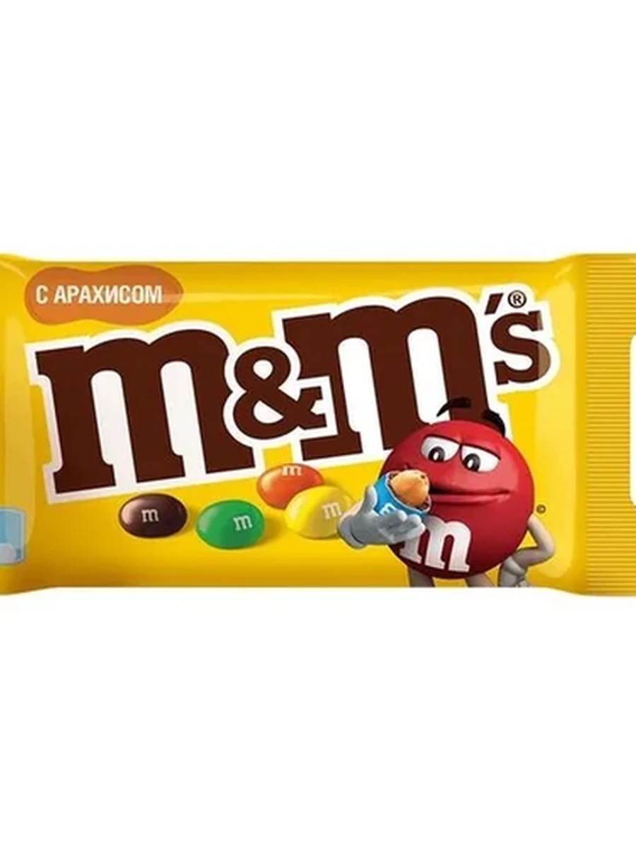 Драже М&M's c арахисом 45гр