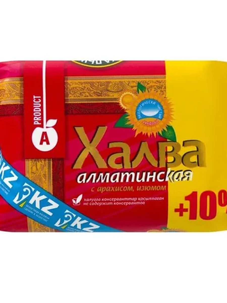 Халва Алматинская арахис/изюм 275гр