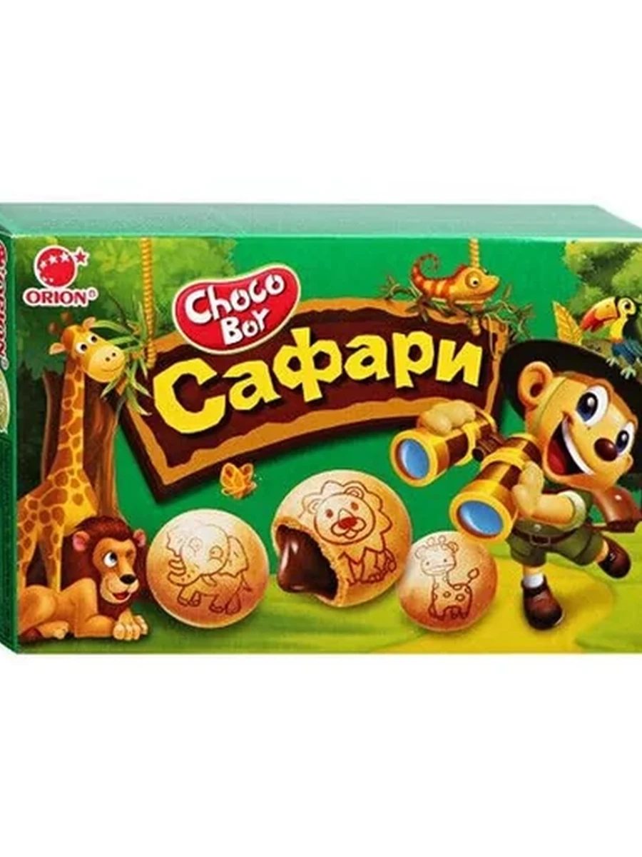 ПЕЧЕНЬЕ CHOCO BOY САФАРИ 42ГР