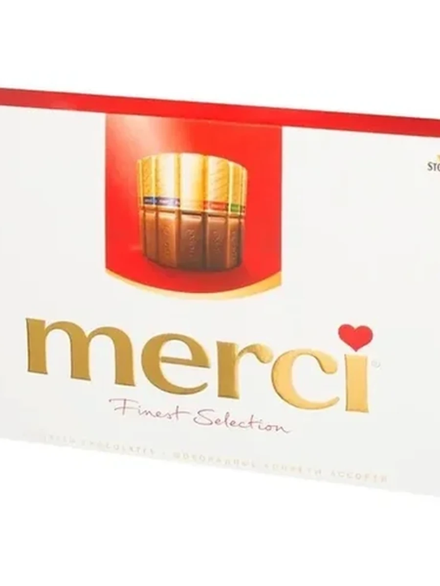 КОНФЕТЫ MERCI АССОРТИ НАБОР 400ГР