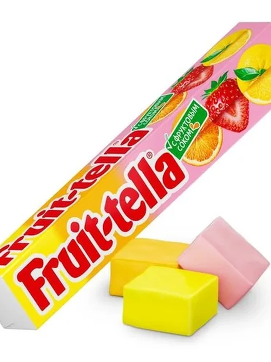 Конфета Fruit-tella кокос 41гр