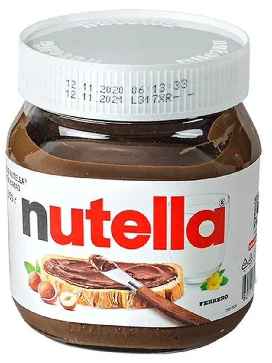 ПАСТА ШОКОЛАДНАЯ NUTELLA СТ/Б 350ГР