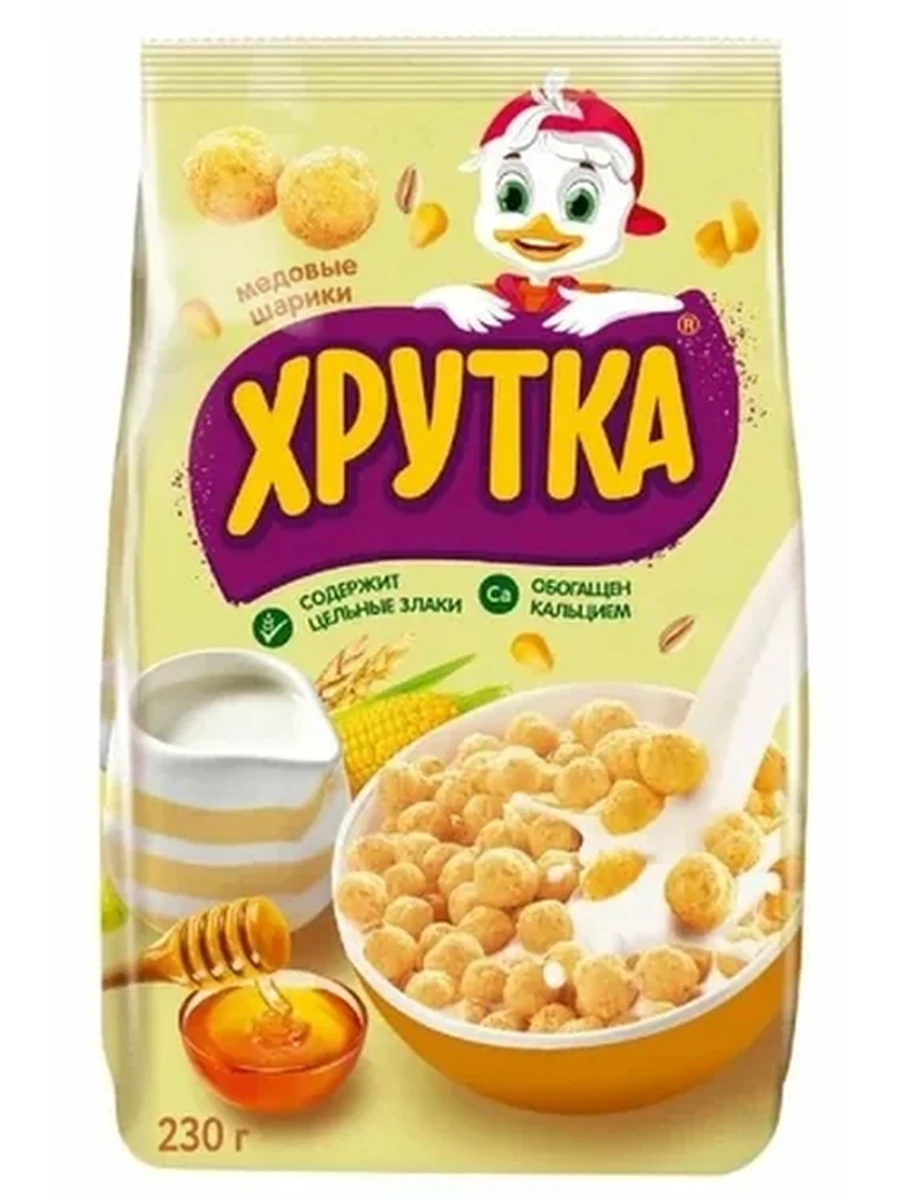 Шарики Хрутка медовые 230гр
