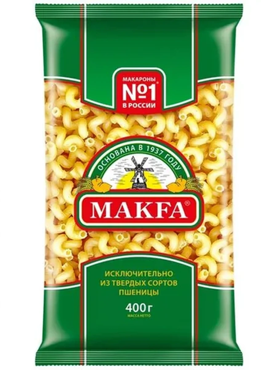 МАКАРОНЫ МАКФА ВИТКИ 400ГР